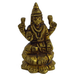 Brass Antique Laskhmi Devi Idol Small
